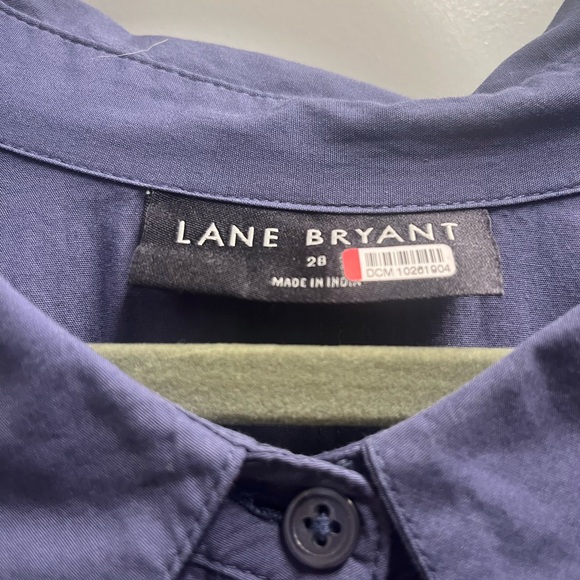 Lane Bryant Women's Midi Dress in Chambray Blue - Picture 4 of 4